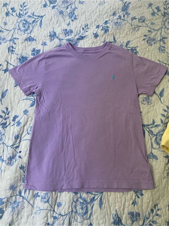 Ralph Lauren Other - Ralph Lauren Lavender Crewneck Tee with Aqua Pony